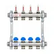 Колектор теплої підлоги Watts HKV2013AF VA04 з витратомірами 4 контури