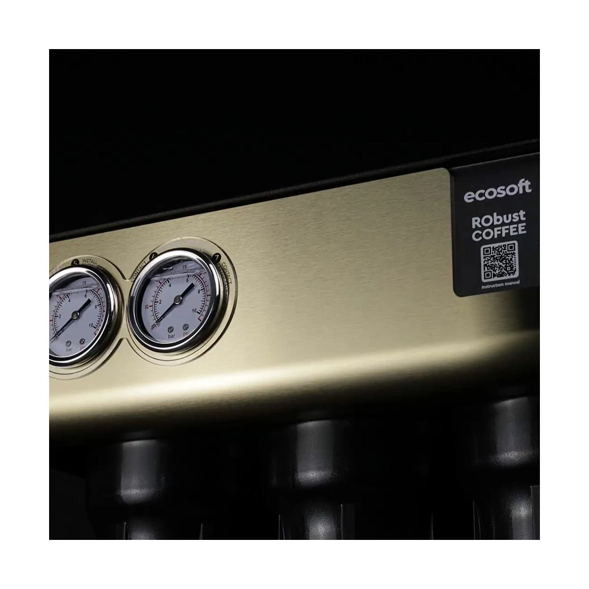 Фильтр обратного осмоса для кофемашин Ecosoft RObust COFFEE 75 л/ч с минерализацией по стандарту SCA