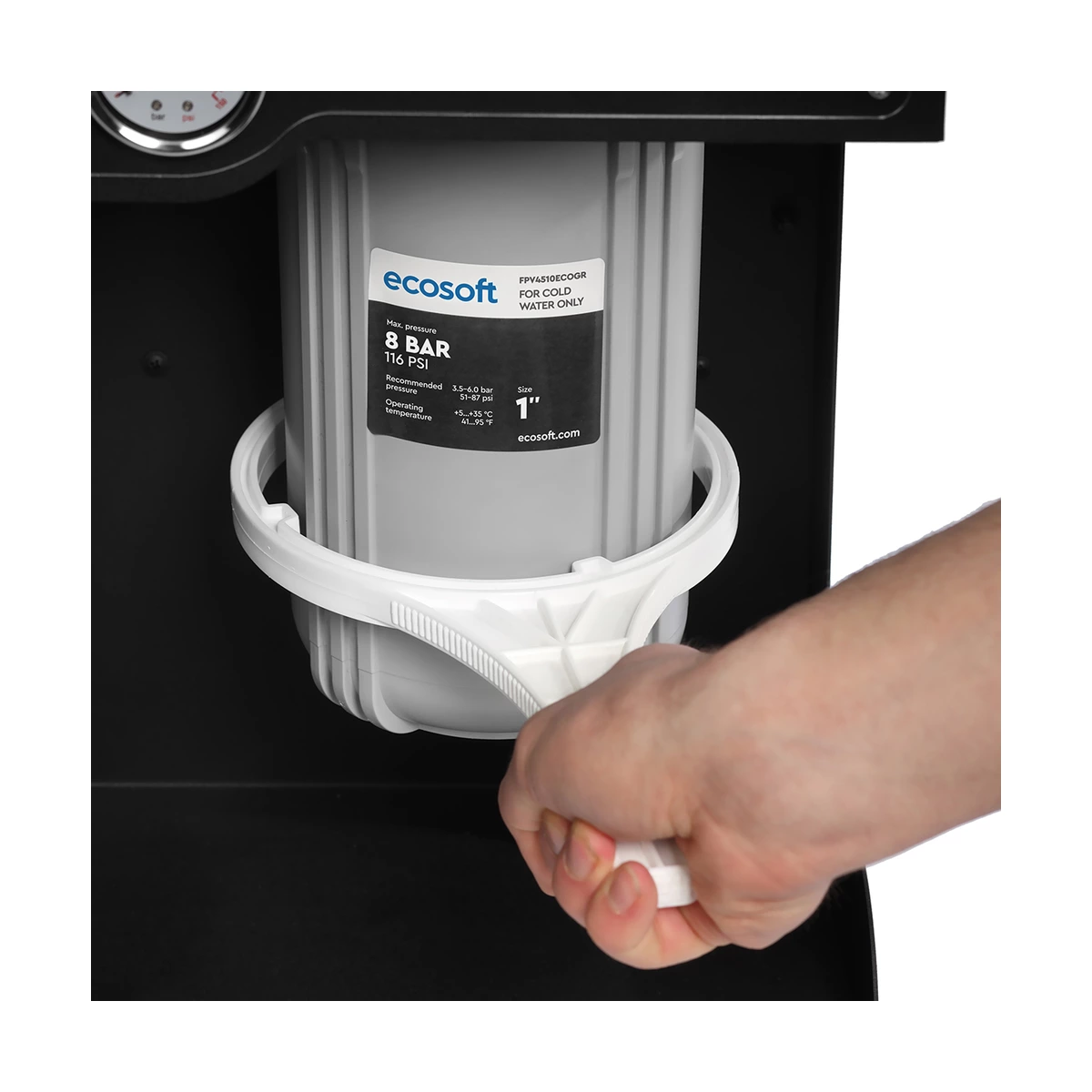 Коммерческий фильтр обратного осмоса Ecosoft RObust 3000MAX до 160 л/ч, 2 мембраны, для ресторанов