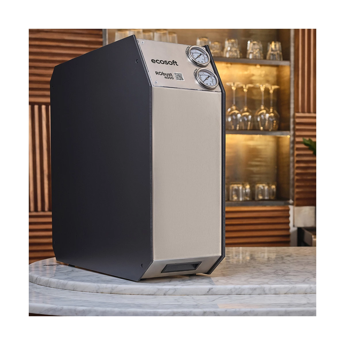 Коммерческий фильтр обратного осмоса Ecosoft RObust 4000 до 180 л/ч, 2 мембраны, для профессиональных кухонь