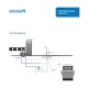 Коммерческий фильтр обратного осмоса Ecosoft RObust 4000 до 180 л/ч, 2 мембраны, для профессиональных кухонь