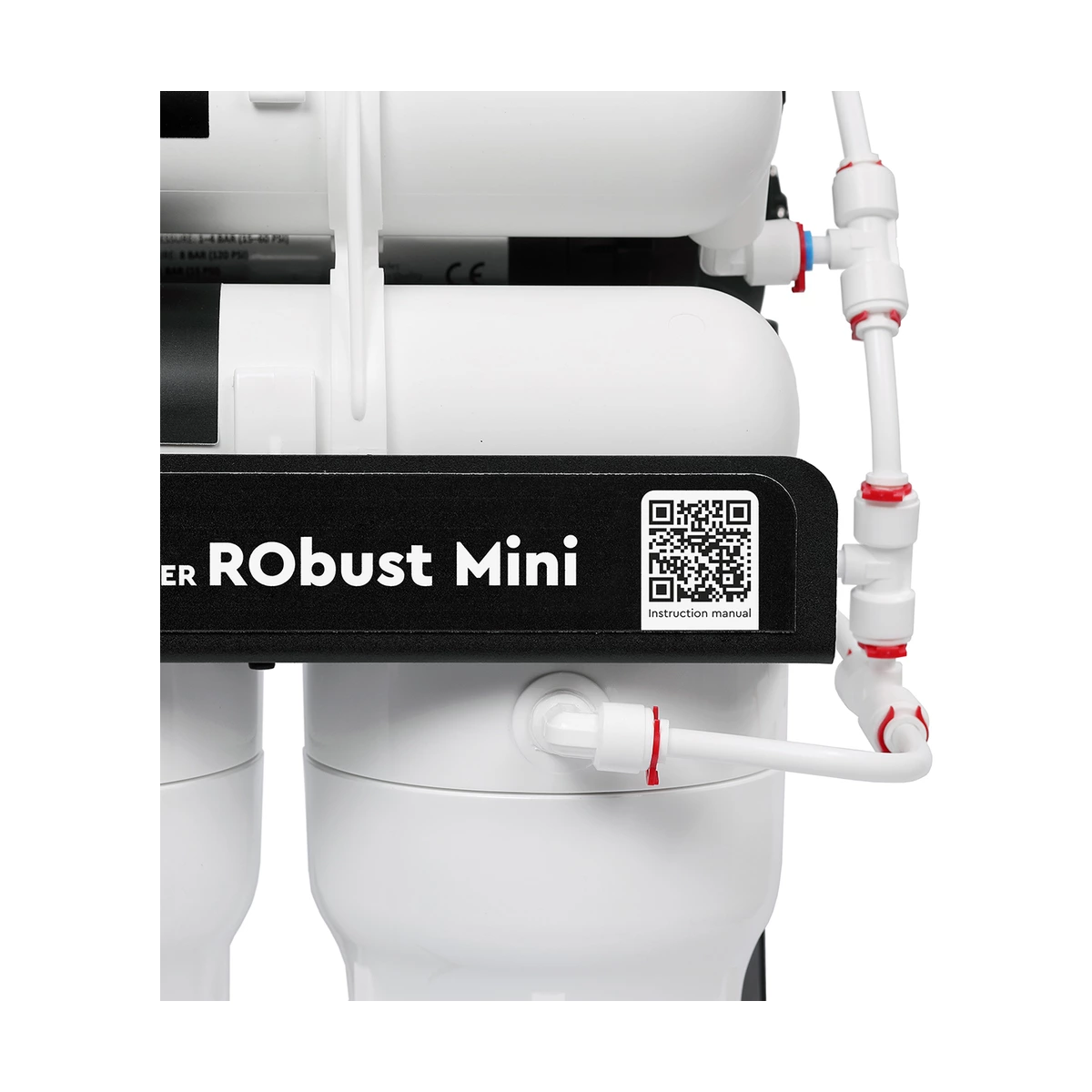 Коммерческий фильтр обратного осмоса Ecosoft RObust Mini до 60 л/ч, без бака, для кофейни и офиса