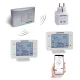 Комплект COMPUTHERM №2 для теплої підлоги, котла і насоса, 2 зони, Wi-Fi
