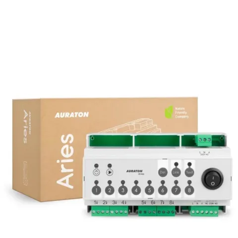 Контролер теплої підлоги Auraton Aries бездротовий 8 зон