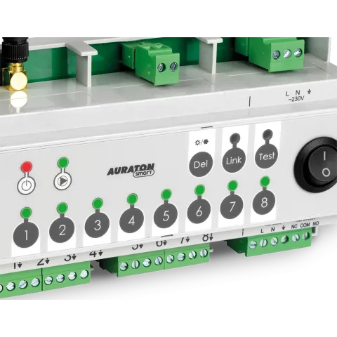 Контроллер теплого пола Auraton Multizone Controller SMART с 4 сервоприводами