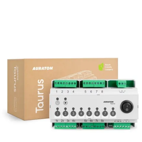 Контроллер теплого пола Auraton Taurus проводной 8 зон