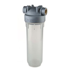 Фильтр магистральный антимикробный Atlas Filtri DP MONO SANIC TS 10" 1/2" с прозрачной колбой