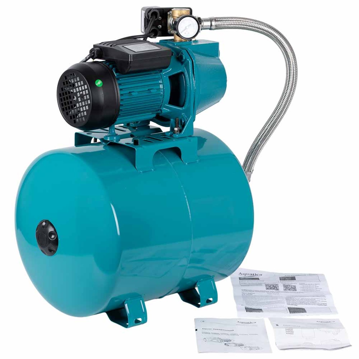 Насосная станция Aquatica JETa100 50 л самовсасывающая 1,1 кВт 55 м