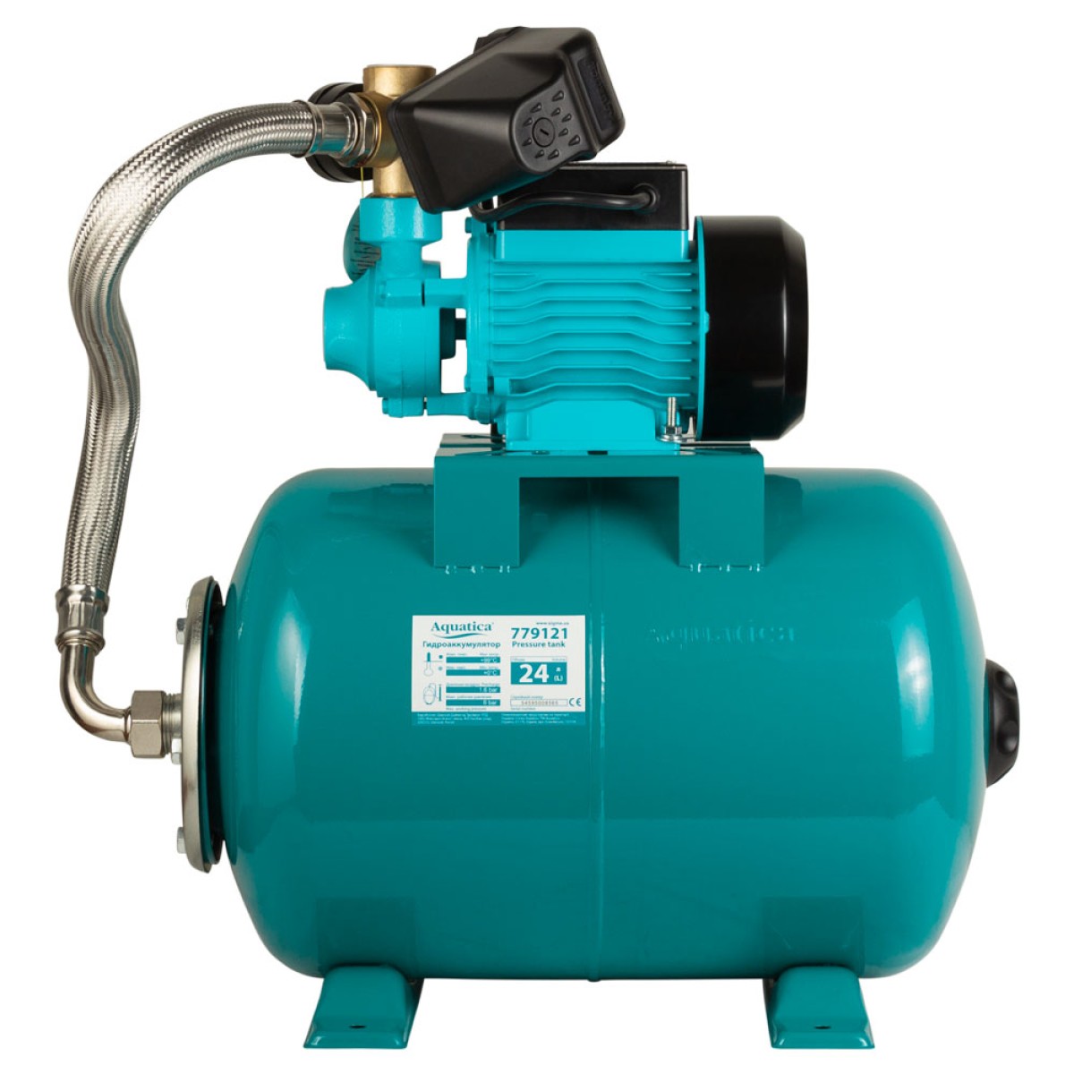 Насосная станция Aquatica QBa60 24 л вихревая 0,37 кВт 40 м