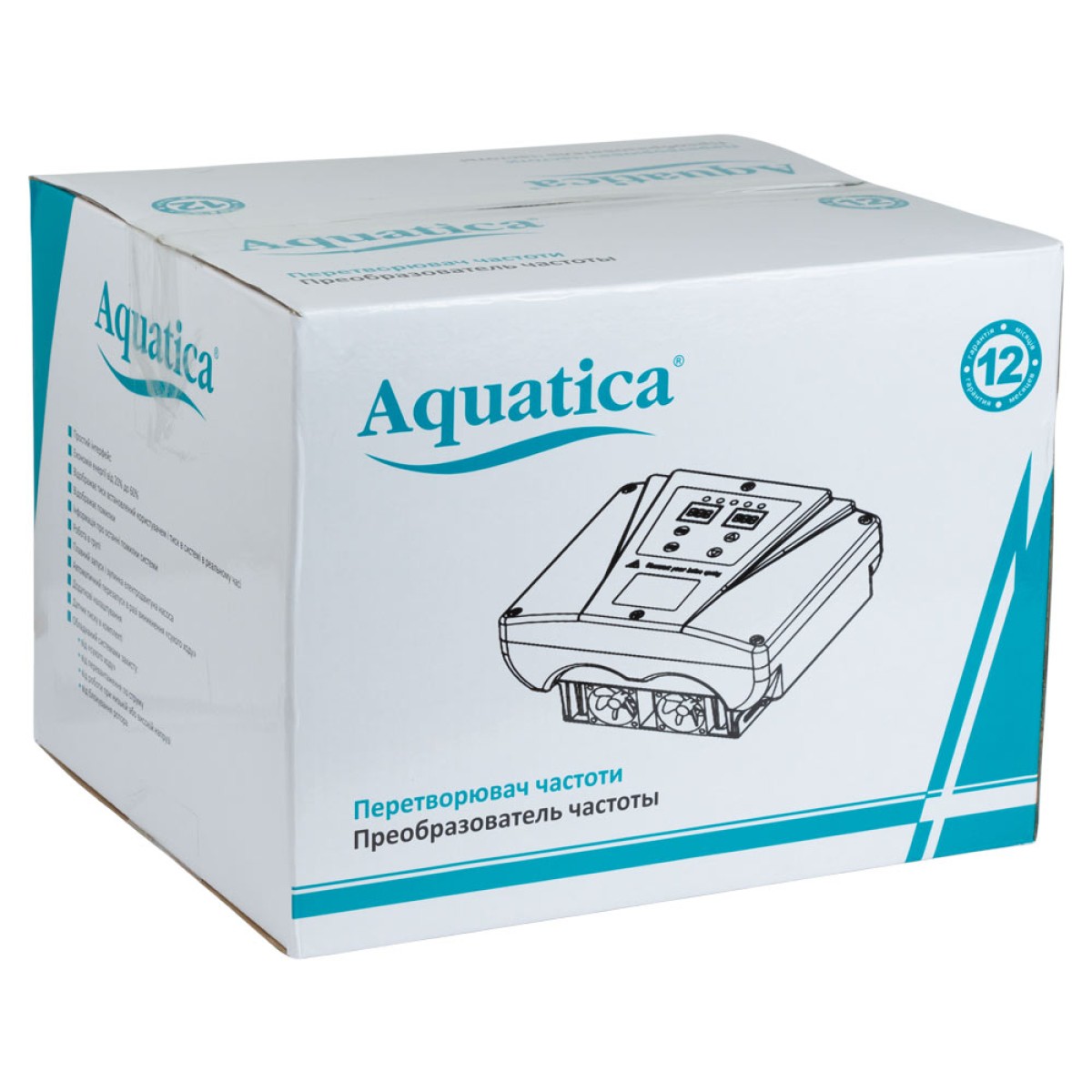Преобразователь частоты Aquatica AVF-1.1M для однофазного насоса до 1,1 кВт 220 В с датчиком давления