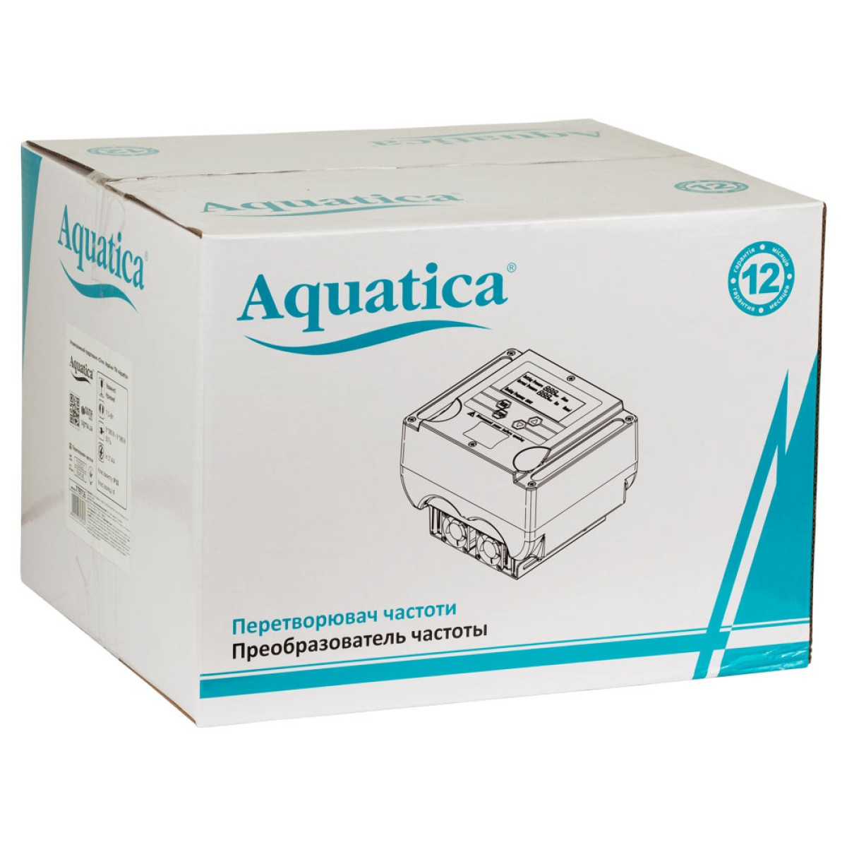 Преобразователь частоты Aquatica AVF-7.5TL для трехфазного насоса до 7,5 кВт 380 В с датчиком давления