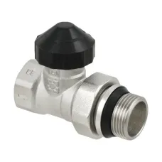 Клапан радиаторный термостатический прямой 3/4" ВР-НР M30x1.5 Raftec PKPT21 DN20 PN10 Kvs 1,26 м³/час