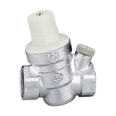 Редуктор давления воды Caleffi 5334 533451 3/4″ ВР, компактный наклонный, 1-6 бар, под манометр