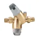 Редуктор давления с фильтром Caleffi 5351 535160 1″ с американками, шкала 1-6 бар, прозрачная колба, под манометр