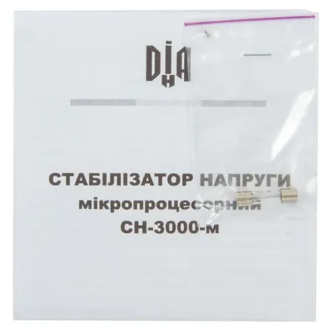 Стабилизатор напряжения ДИА-Н СН-3000-м, 3000 Вт (3 кВт), релейный (для стиральной машины)