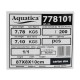 Скважинный насос Aquatica 3QJD2-33-1.1 центробежный 3 дюйма для скважины от 93 мм 1,1 кВт 143 м