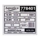 Скважинный насос Aquatica 3QJED2-21-0.75 центробежный 3 дюйма для скважины от 93 мм 0,75 кВт 91 м кабель 40 м
