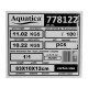 Скважинный насос Aquatica 4QJD3-18-1.1 центробежный 4 дюйма для скважины от 120 мм 1,1 кВт 127 м