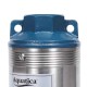Скважинный насос Aquatica 4QJED3-9-0.55 центробежный 4 дюйма для скважины от 120 мм 0,55 кВт 63 м кабель 40 м