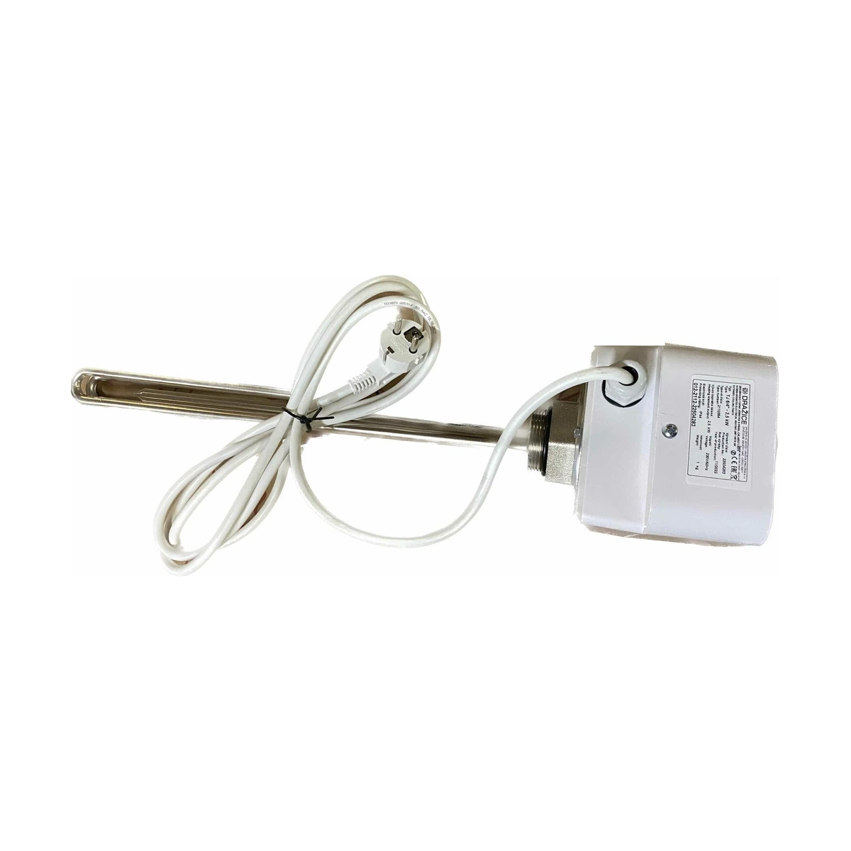 ТЭН для бойлера Drazice TJ 6/4" 2,5 кВт 230В с терморегулятором