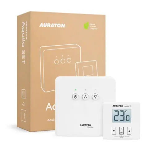 Комплект терморегулятора Auraton Aquila SET беспроводной суточный