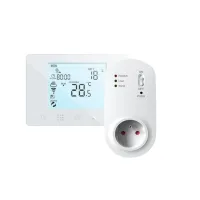 Комплект терморегулятора Auraton Orion 230V SET Wi-Fi Tuya с розеточным приемником