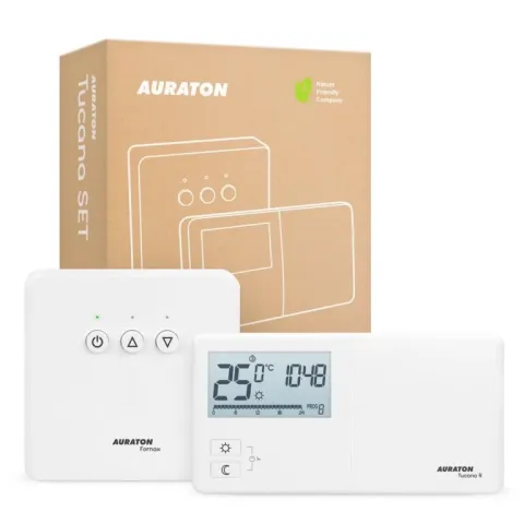 Комплект терморегулятора Auraton Tucana SET беспроводной недельный