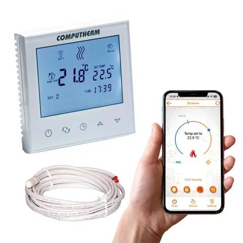 Терморегулятор Wi-Fi COMPUTHERM E280 для радиаторов и тёплого пола