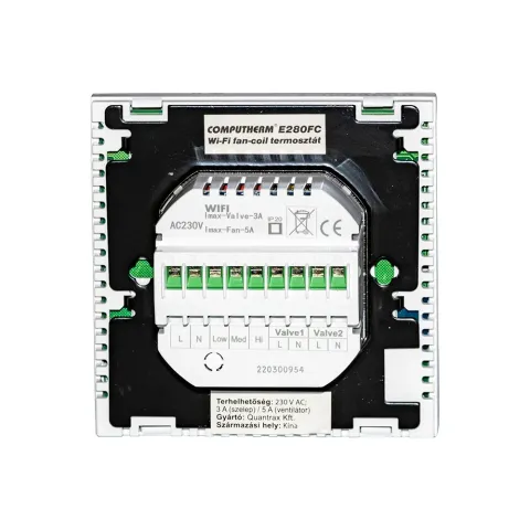 Терморегулятор Wi-Fi COMPUTHERM E300FC для фанкойлов
