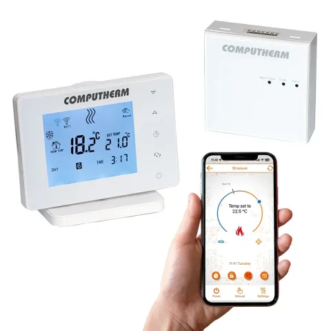 Терморегулятор Wi-Fi COMPUTHERM E400RF беспроводной