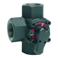 Клапан трехходовой Honeywell V5433A1072 поворотный смесительный DN50 Kvs 40