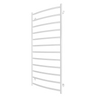 Полотенцесушитель водяной Mario INOX Классик 1170x530/500 белый глянцевый из нержавеющей стали