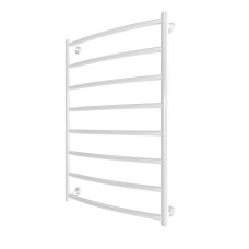 Полотенцесушитель водяной Mario INOX Классик 770x530/500 белый глянцевый из нержавеющей стали