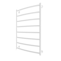 Полотенцесушитель водяной Mario INOX Классик 770x530/500 белый матовый из нержавеющей стали