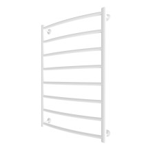 Полотенцесушитель водяной Mario INOX Классик 770x530/500 белый матовый из нержавеющей стали