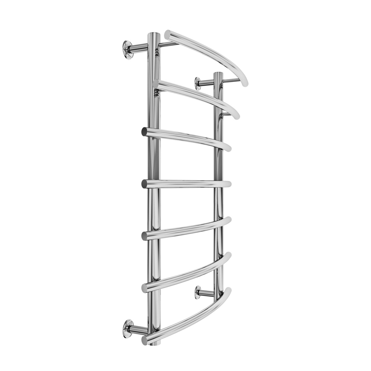 Полотенцесушитель водяной Mario INOX Марио 770x530/400 из полированной нержавеющей стали