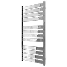 Полотенцесушитель водяной Mario INOX Санти 1170x530/500 из полированной нержавеющей стали