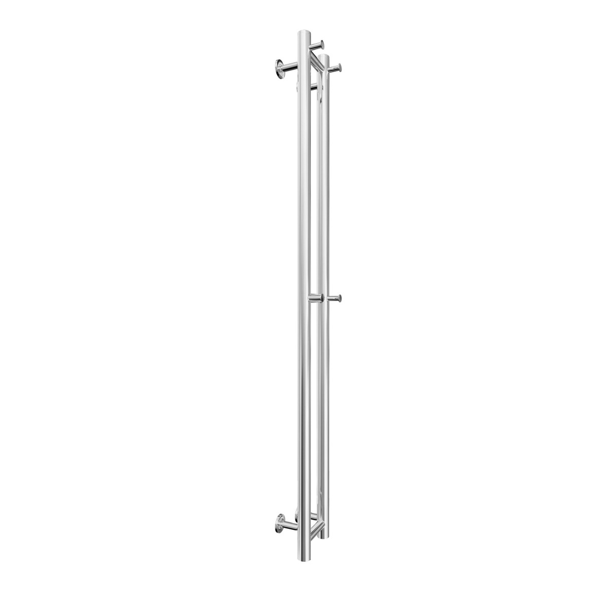 Полотенцесушитель водяной Mario INOX Соле 1170x140/110 из полированной нержавеющей стали