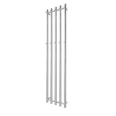 Полотенцесушитель водяной Mario INOX Туб 1500x352/320 из полированной нержавеющей стали