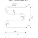 Полотенцесушитель водяной Mario INOX Змейка 25 525x500/500 из полированной нержавеющей стали