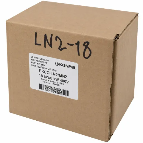 Нагрівальний вузол Kospel EKCO.LN2, LN2M 6/18 кВт