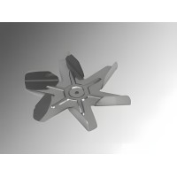Крыльчатка открытая вентилятора котла Atmos 150мм (S0141)