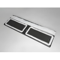 Крышка ревизионного отверстия котла Atmos DC105S DC150S боковая полный комплект (S1186)