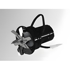 Вентилятор вытяжной UCJ4C52 котла Atmos с крыльчаткой 150мм (S0133)