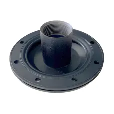 Фланец TESY ACS DN 180 эмалированный муфта 1 1/2 10 отверстий М10 с уплотнением для баков 800-2000 л