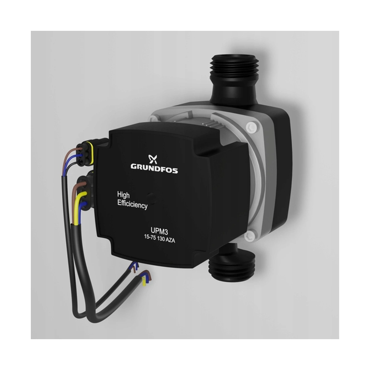 Насос циркуляционный частотный Grundfos UPM3 15-75 130 AZA для котлов Kospel EKCO.L3/M3, 02172