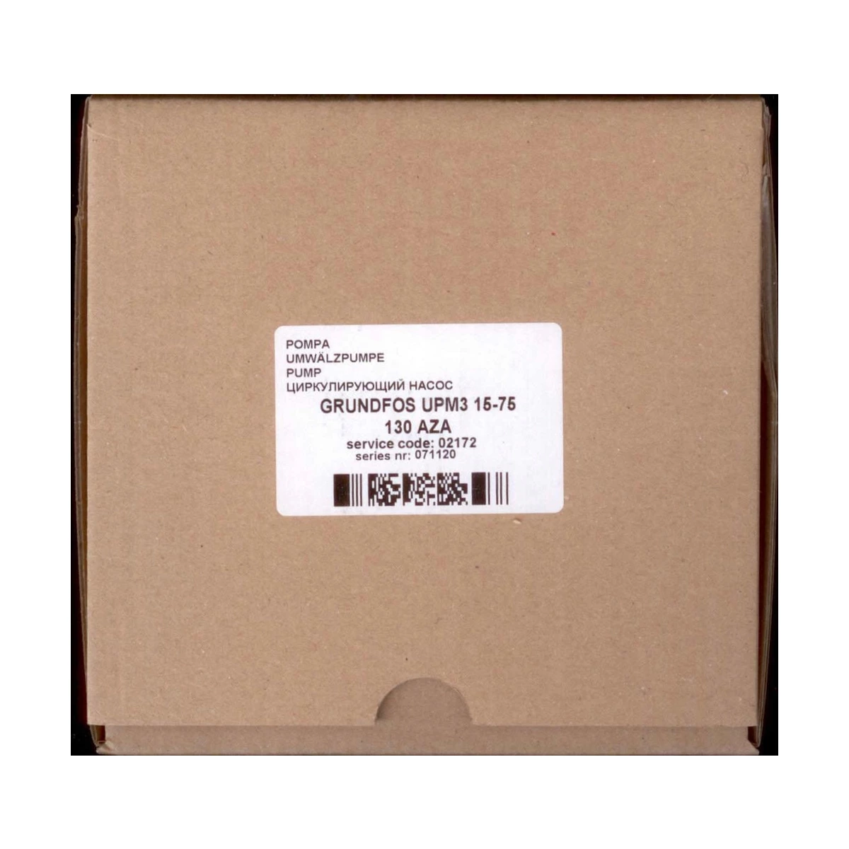 Насос циркуляционный частотный Grundfos UPM3 15-75 130 AZA для котлов Kospel EKCO.L3/M3, 02172