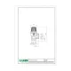 Предохранительный клапан Caleffi 312 312460 1/2″ НР x 1/2″ ВР, 6 бар, мембранный, до 110 °C