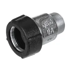 Зажимная муфта GEBO Quick QA 1 1/4" (DN32) с наружной резьбой для стальных труб 40,0-42,9 мм